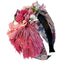 Fashionable and versatile handmade fabric flower headbands - Korvel