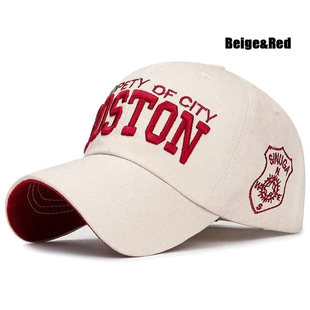 Soft Top Sports Baseball Cap Cotton 3D Embroidery Unisex Snapback Cap Tennis Hat Dad Cap - Korvel