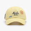 Letter Embroidery Fashion Outdoor Curved Brim Baseball Hat Versatile Simple Cross border Sunscreen Women's Black Cap - Korvel