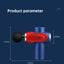 CP-F10 fascia gun muscle massager cervical muscle relaxer electric menstrual gun leg electric - Korvel