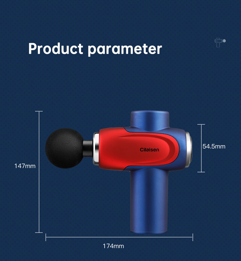 CP-F10 fascia gun muscle massager cervical muscle relaxer electric menstrual gun leg electric - Korvel