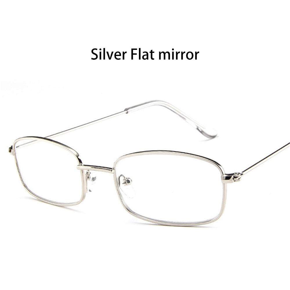 Candy Colors Metal Frame Rectangle Sunglasses Small Retro Shades UV400 Sun Glasses for Men Women Driving Eyewear Summer Goggles - Korvel