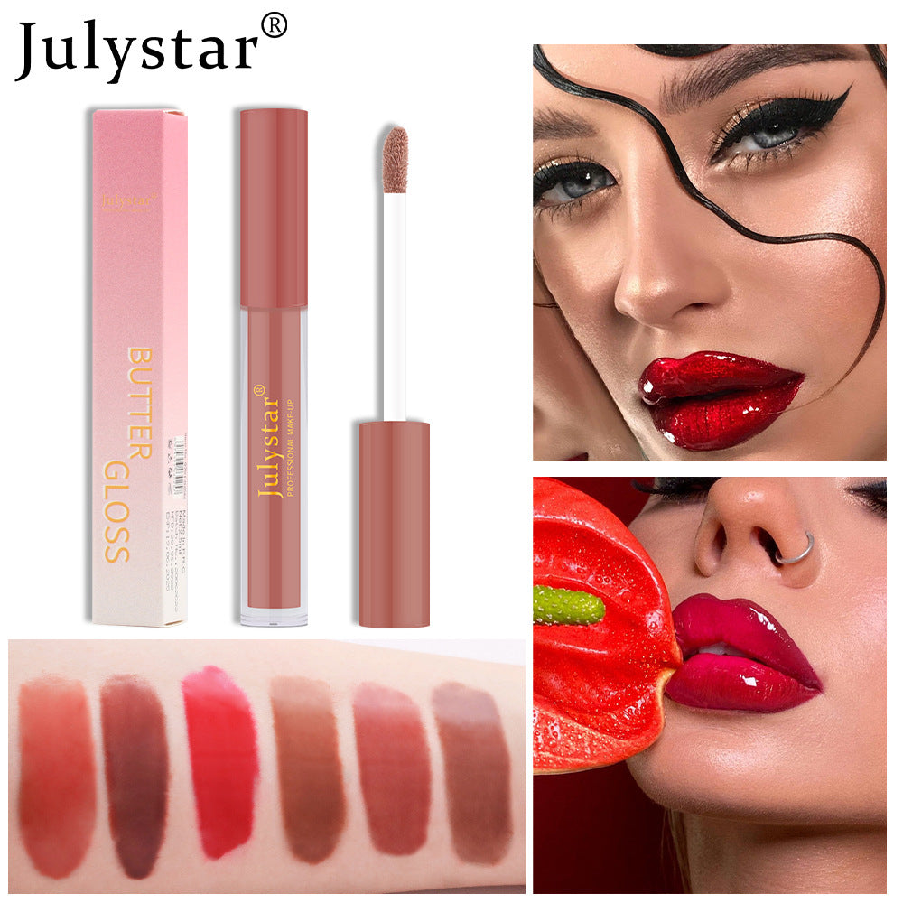 Waterlight Mirror Colorless Lip Glaze Female Pearlescent Transparent Moisturizing Lip Honey - Korvel