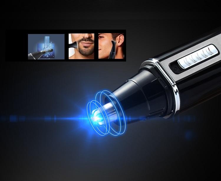 Tondeuse à poils de nez rechargeable pour hommes