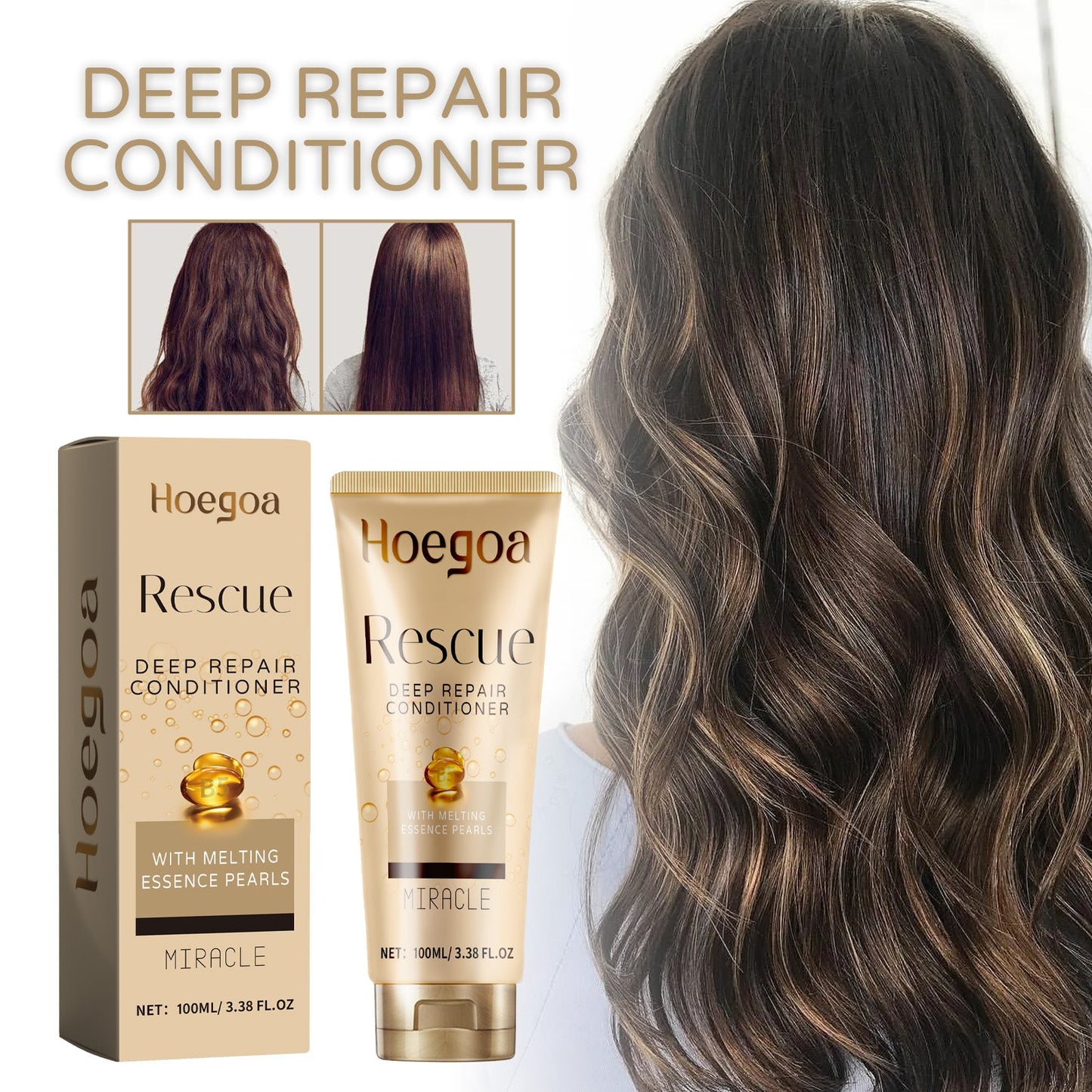Moisturizing Deep Conditioner for Dry Hair