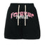 Men's Letter Drawstring Jogger Shorts