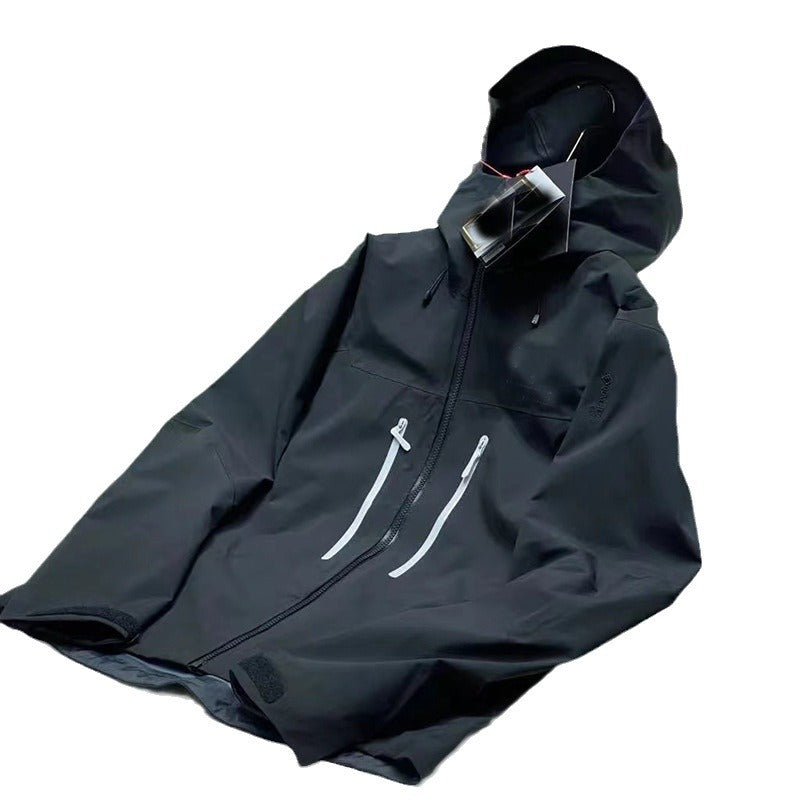 Chaqueta cortavientos Gore-Tex premium para mujeres para actividades al aire libre