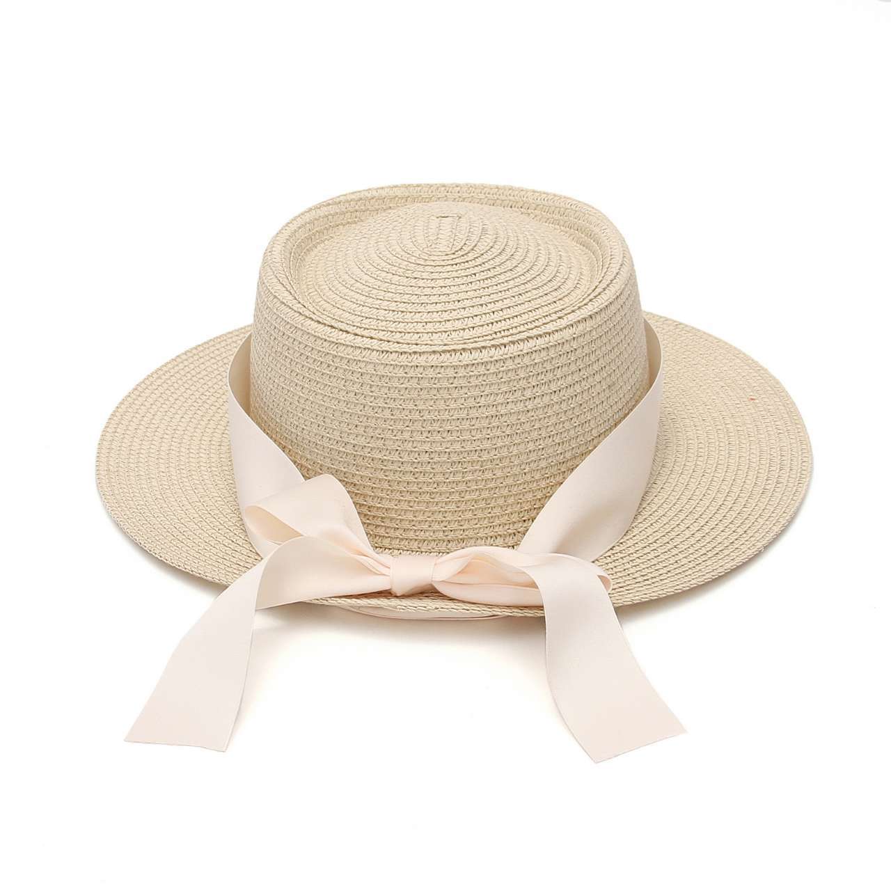 Seaside British Raffia Sun Hat for Summer Adventures