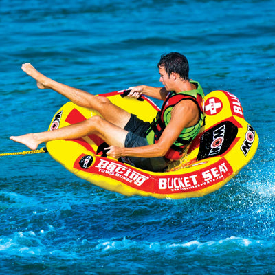 WOW Sports Bucket Seat Towable Water Tube & Lounge Chair