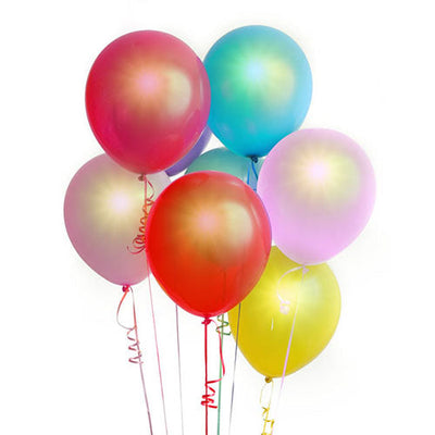 GBruno 6-Pack LED Light Up Balloons