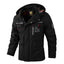 Men's Casual Hooded Windbreaker Jacket - Waterproof & Stylish