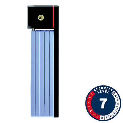 Abus Bordo uGrip 5700 SH Folding Lock - 80cm Blue