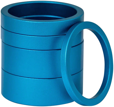 Chris King Alloy Headset Spacer Kit - 1-1/8" Turquoise