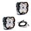 Baja Designs Squadron 2.0 Sport Black LED Light Pod Pair
