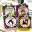 LakaRose Baby Black and White Label Cloth Book Newborn Infant Early Education Books Cloth Quiet Books - Korvel