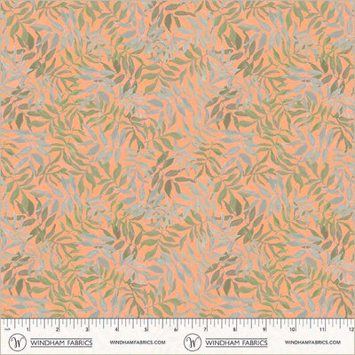 Tissu en coton Aviva Foliage Sunkissed - 44"/45" par yard
