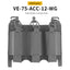 Outdoor 5.56 Triple Magazine Pouches Tactical Pouch Molle Mag Pouch for Hunting Vest - Korvel
