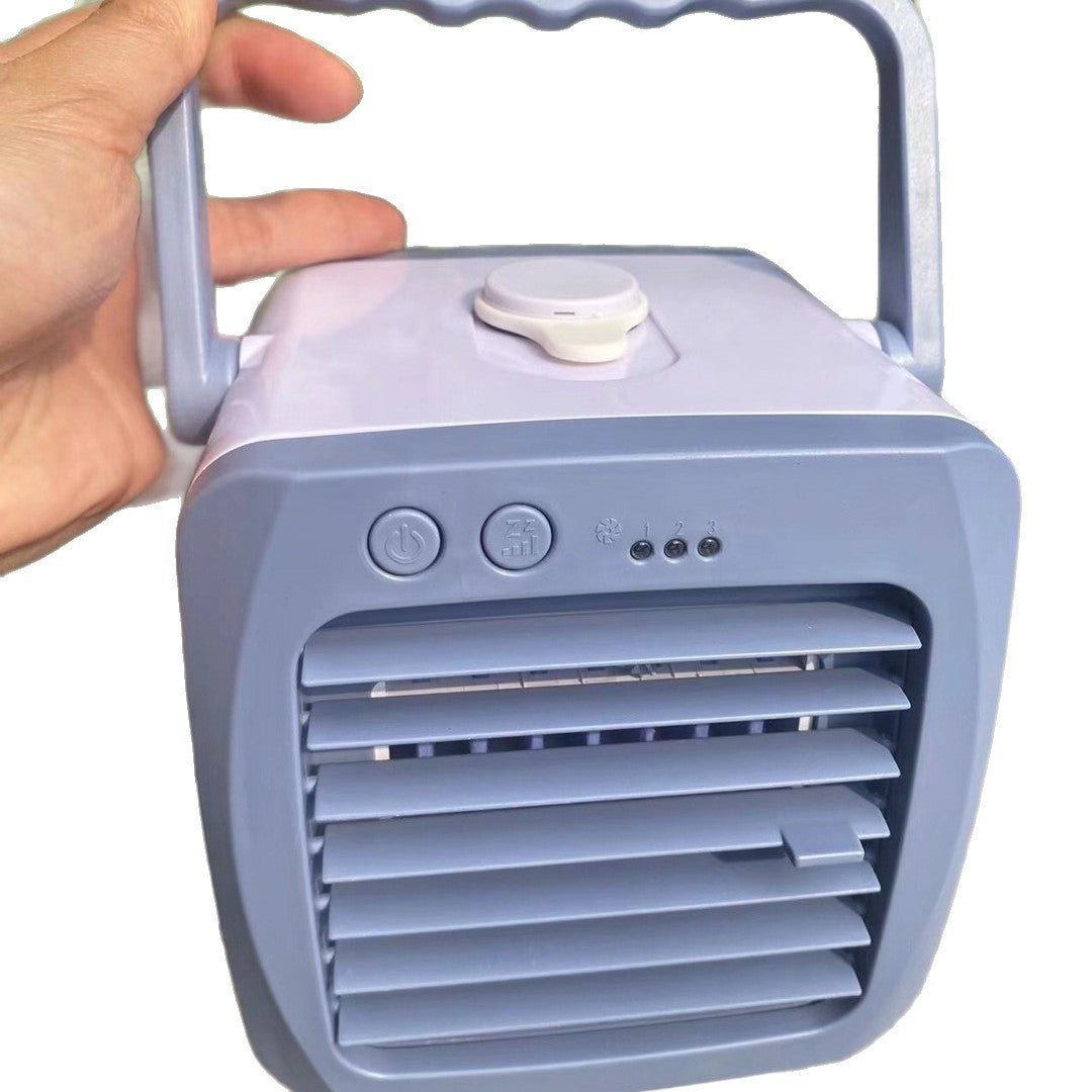 Portable Mini Spray Air Cooler - USB Desktop Fan