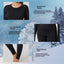 Conjunto de Ropa Interior Térmica Forrada de Forro Polar para Mujeres