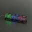 Vibrant RGB Aurora Tube Clock - Korvel