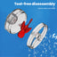 4-Blade Auto-Rotating Fan Kit for Fish Tanks - Clover Accessories