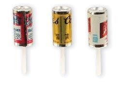 Mini Picks de Gâteau en Canette de Bière - Choisissez 12, 72 ou 144 unités
