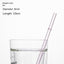 Eco-Friendly High Borosilicate Glass Straw - Customizable & Durable