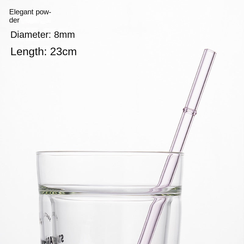 Eco-Friendly High Borosilicate Glass Straw - Customizable & Durable