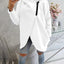 Women's Plus Size Solid Color Overcoat