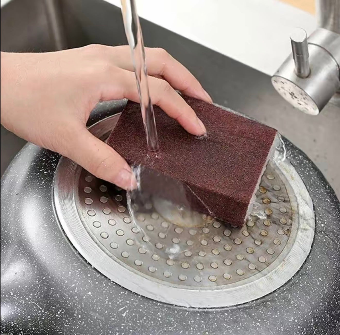 SparkScrub Emery Cleaning Sponge - 3-Pack