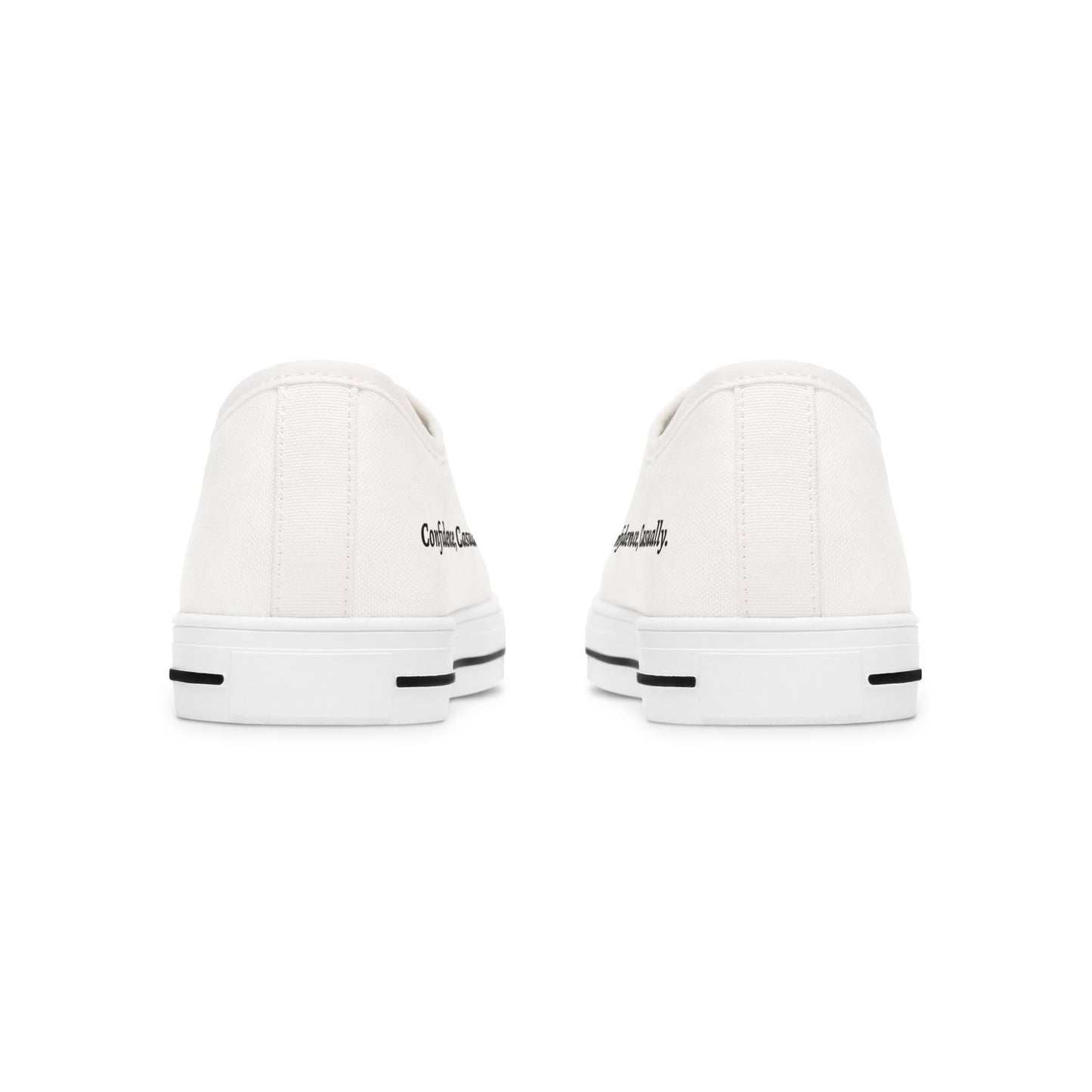 Confianza, Casual – Zapatillas de Parodia Política de Corte Bajo para Mujeres