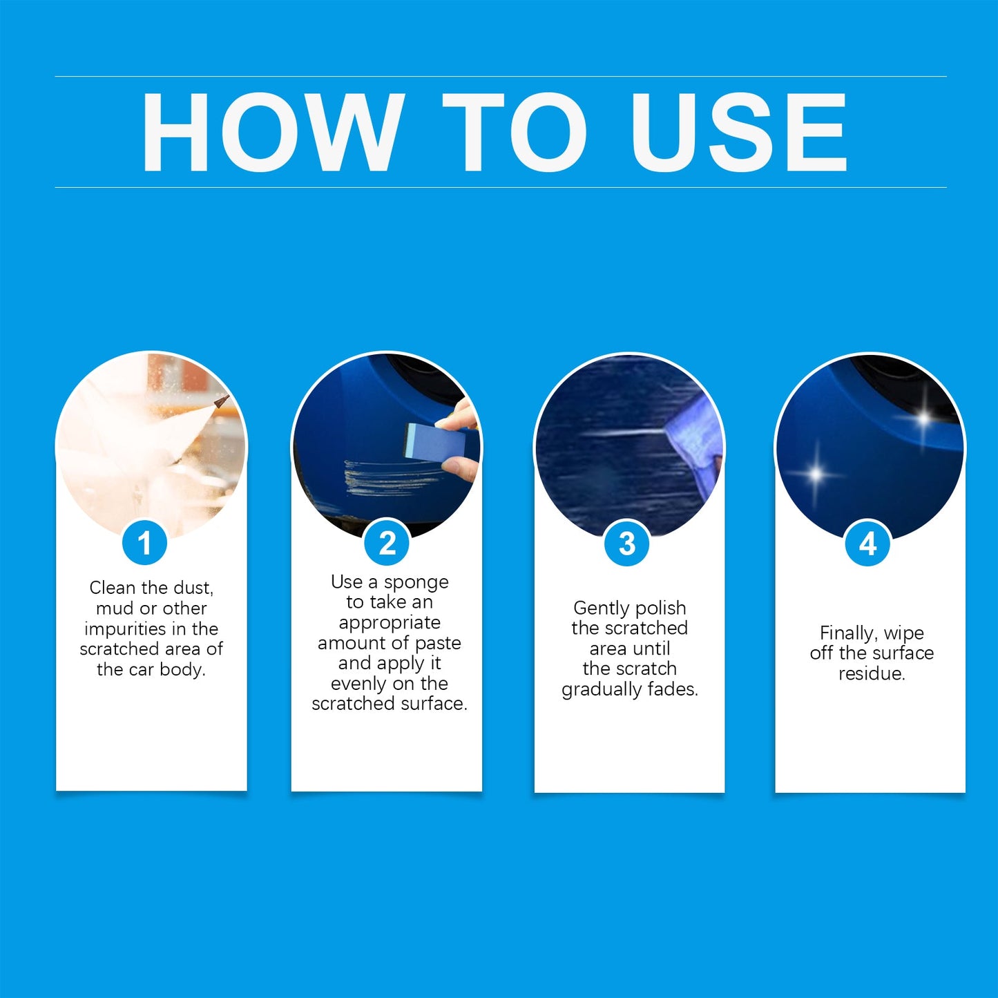 Car Scratch Repair Plaster Car Scratch Repair Car Paint Finish Care - Korvel