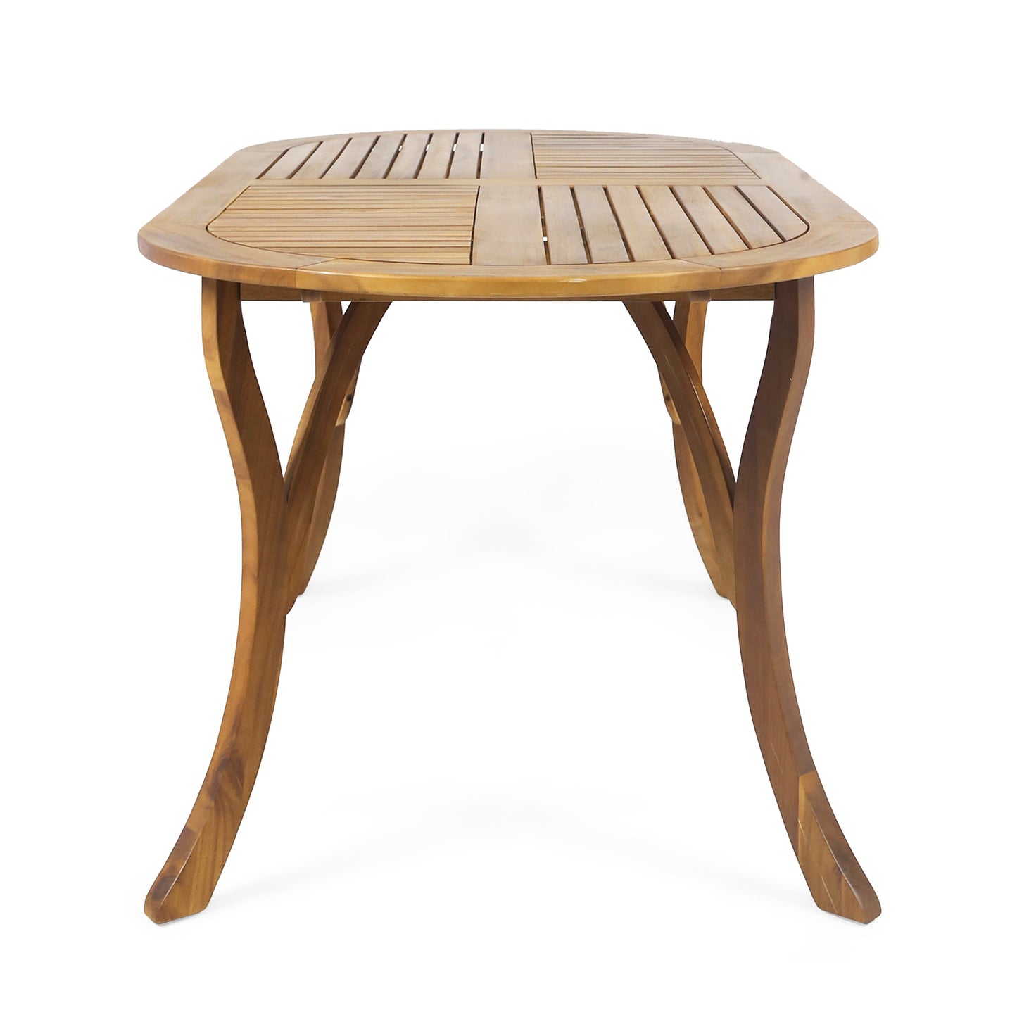 Acacia Wood 70" Dining Table - Korvel