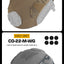 Housse de casque camouflage FAST SF Ultra-haut (Moyen)