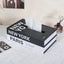 Elegant Book Style Tissue Box Holder for Home and Office