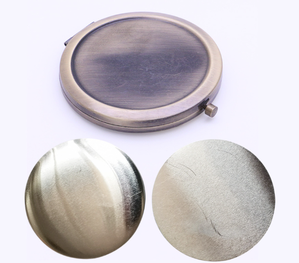 Mini Pocket Cosmetic Compact Mirror Foldable Double Sides Pocket Mirror Girl Beauty Tools - Korvel