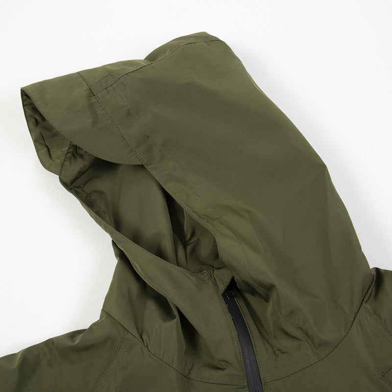 Veste en coton interchangeable imperméable fonctionnelle pour hommes