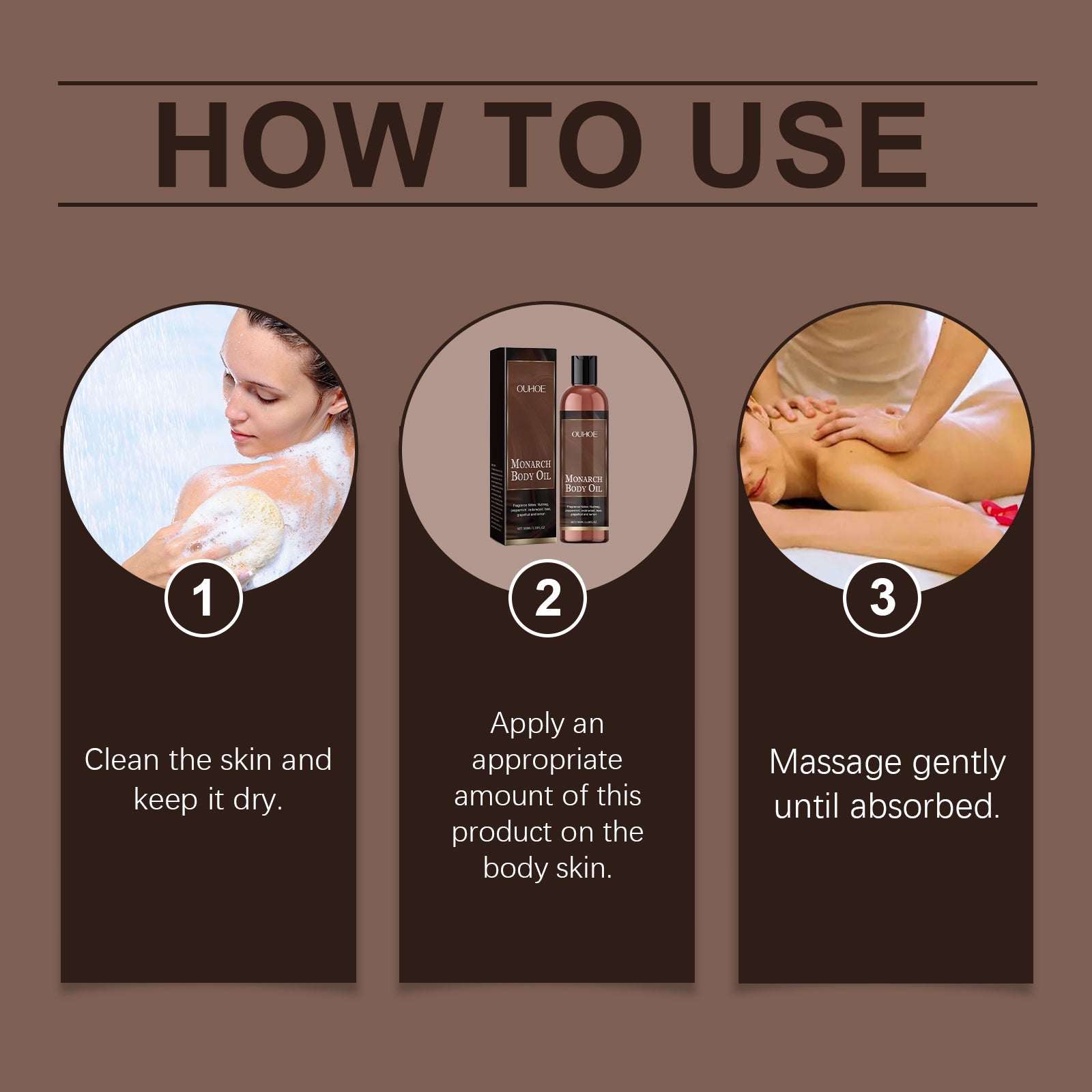 Body Moisturizing Oil, Hydrating And Moisturizing Body Care Moisturizing Skin Care Delicate Body Oil - Korvel