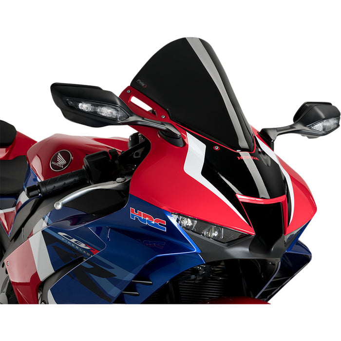 PUIG HI-TECH PARTS Z-Racing Black Windscreen for CBR1000RR-R Fireblade SP (2021-2022) - Korvel