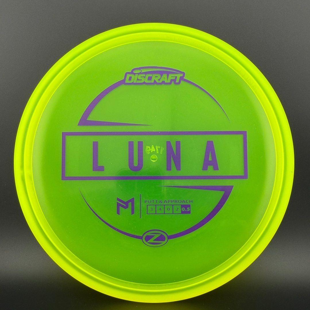 Discraft Z Luna Disc Golf Putter - Paul McBeth Edition
