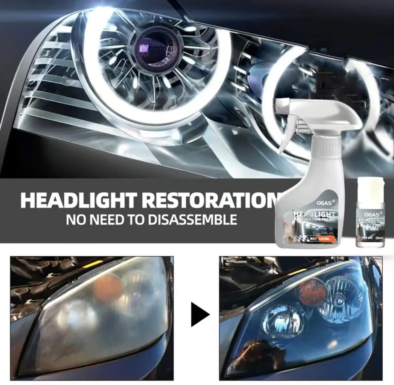 Kit de Restauration des Phares ClearBeam