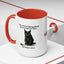 Charming Cat-Themed Accent Coffee Mug (11oz & 15oz) - Korvel