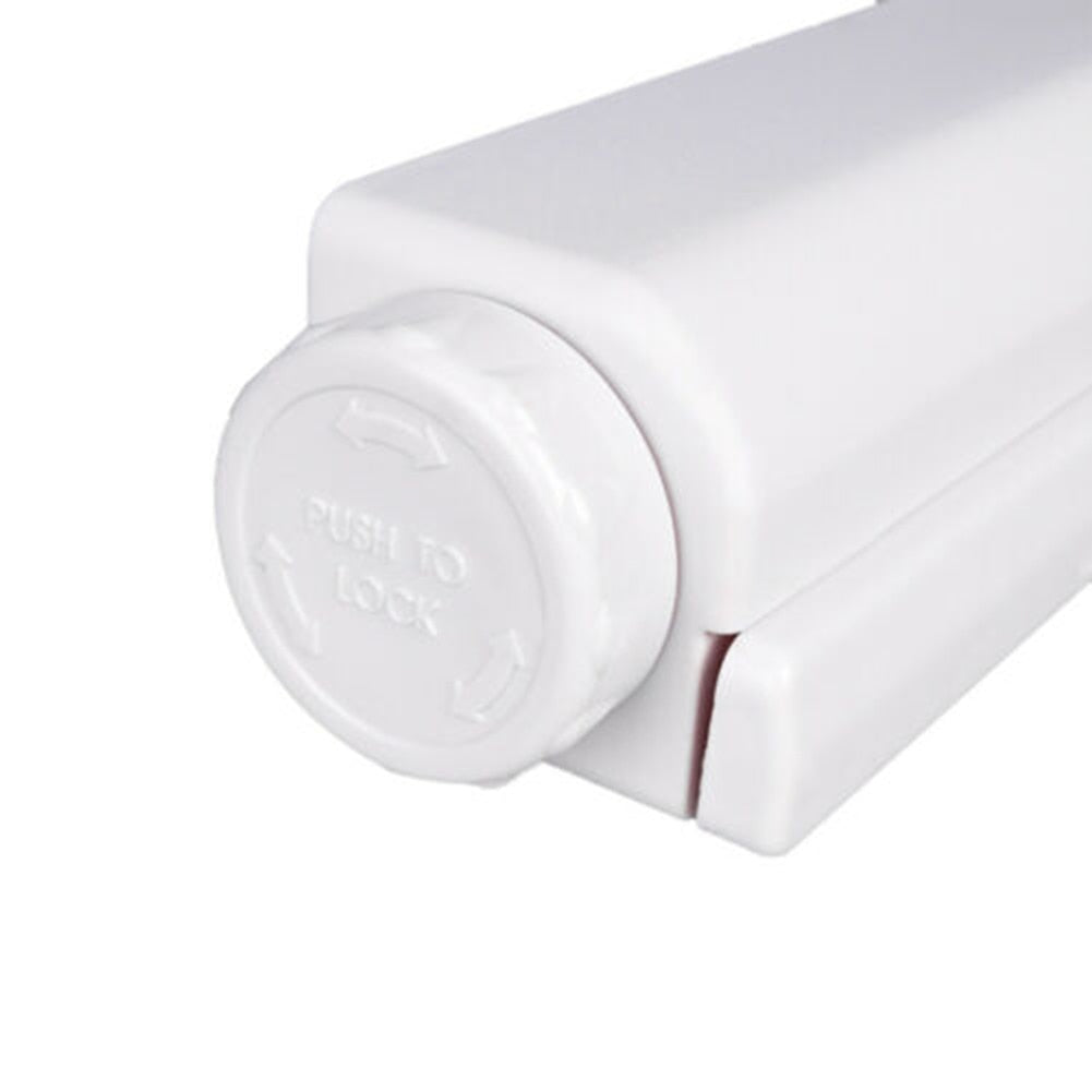Retractable Wall-Mounted Laundry Hanger