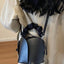 Premium PU Leather Drawstring Bucket Bag