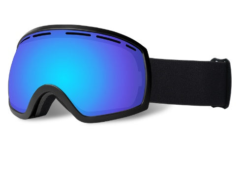 Lunettes de ski sphériques premium grandes avec technologie anti-buée