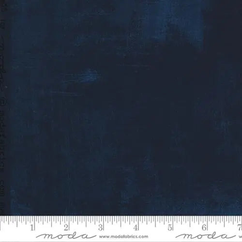 558 Bleu True Blue Moda Grunge - Fat Quarter