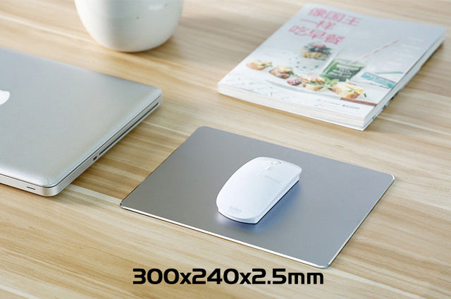 Premium Aluminum Alloy Mouse Pad - Sleek & Durable Design