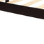 Espresso Twin Platform Bed Frame with Headboard