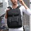 Mochila Retro de Viaje para Laptop de Hombre con Puerto USB