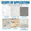 Stones Cleaning Powder, Kitchen Countertop Marble Tile Cleaning Oil Stain Removal Polishing Powder - Korvel